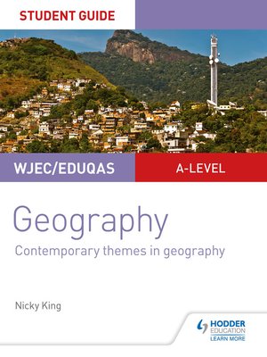 cover image of WJEC/Eduqas A-level Geography SG 6